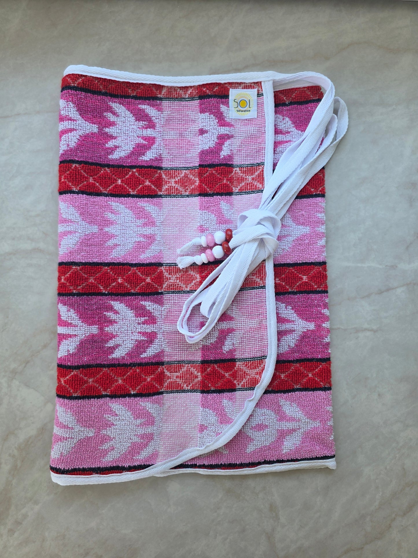 Vintage Sol towel wrap- Adult
