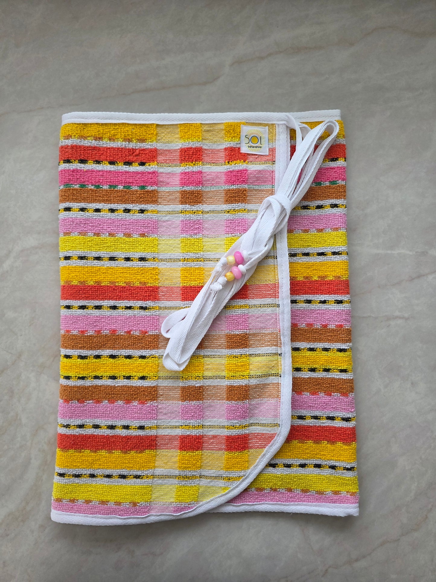 Vintage Sol towel wrap- Adult