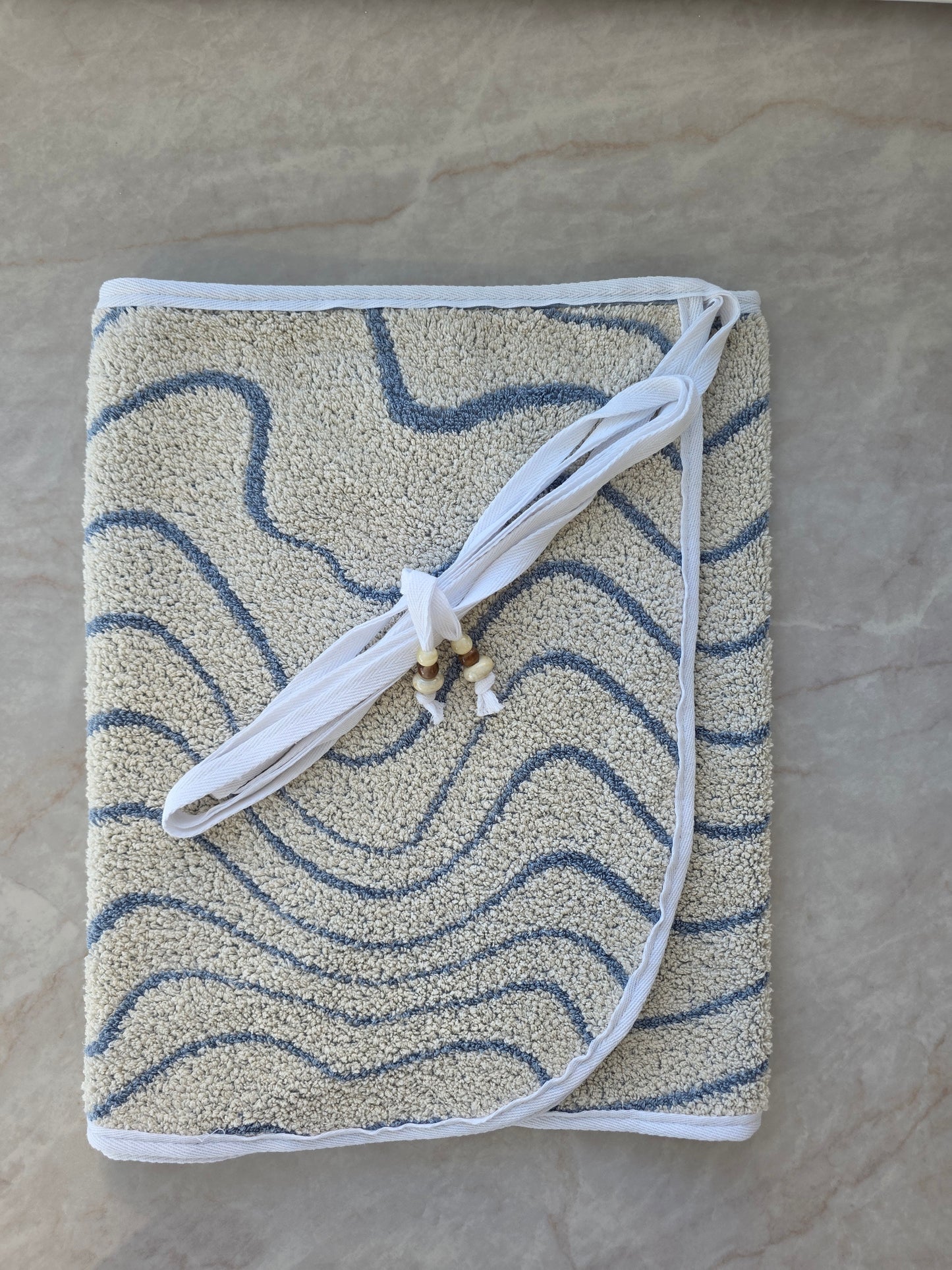 Vintage Sol towel wrap- Adult REVERSIBLE