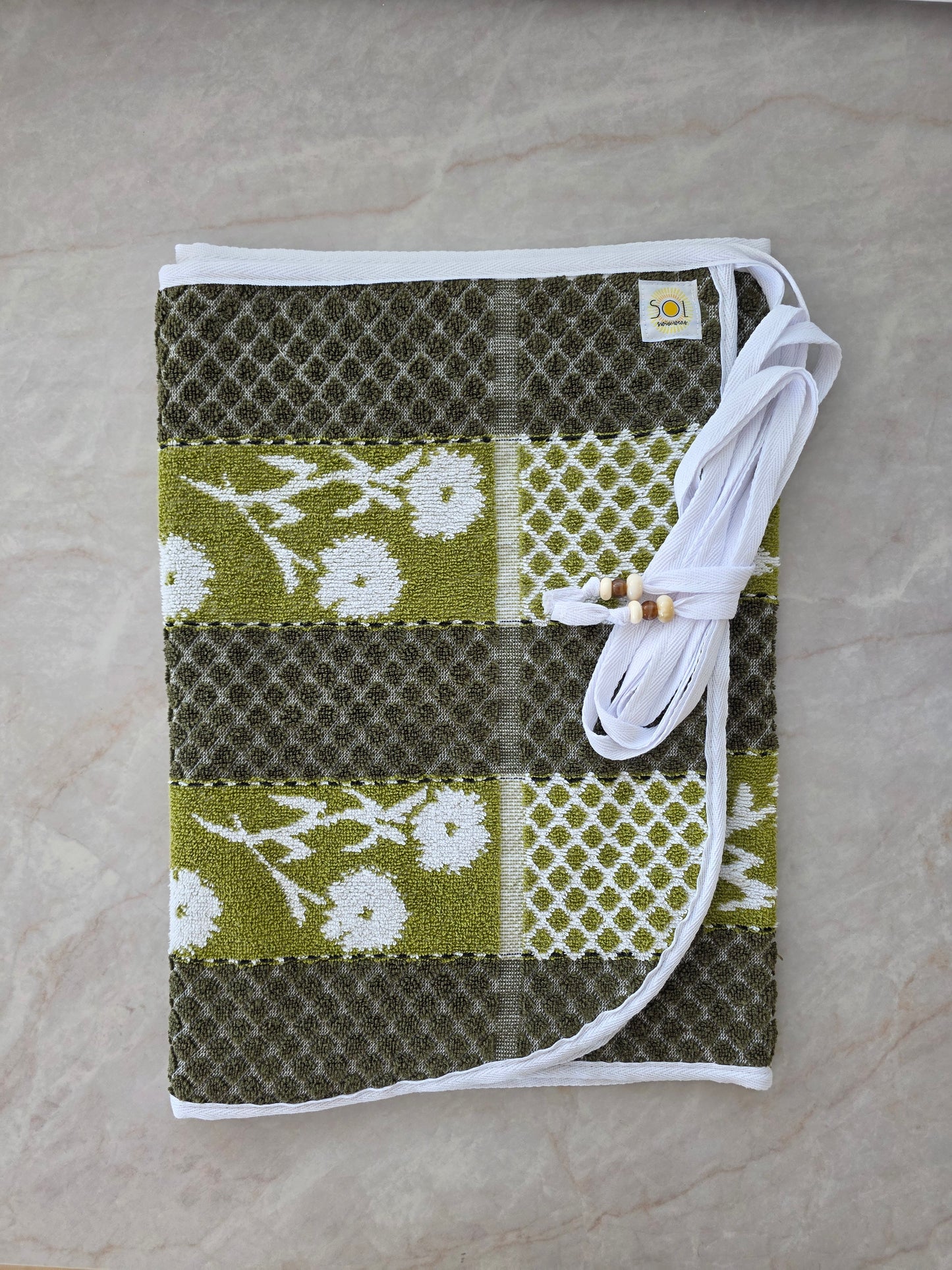 Vintage Sol towel wrap- Adult