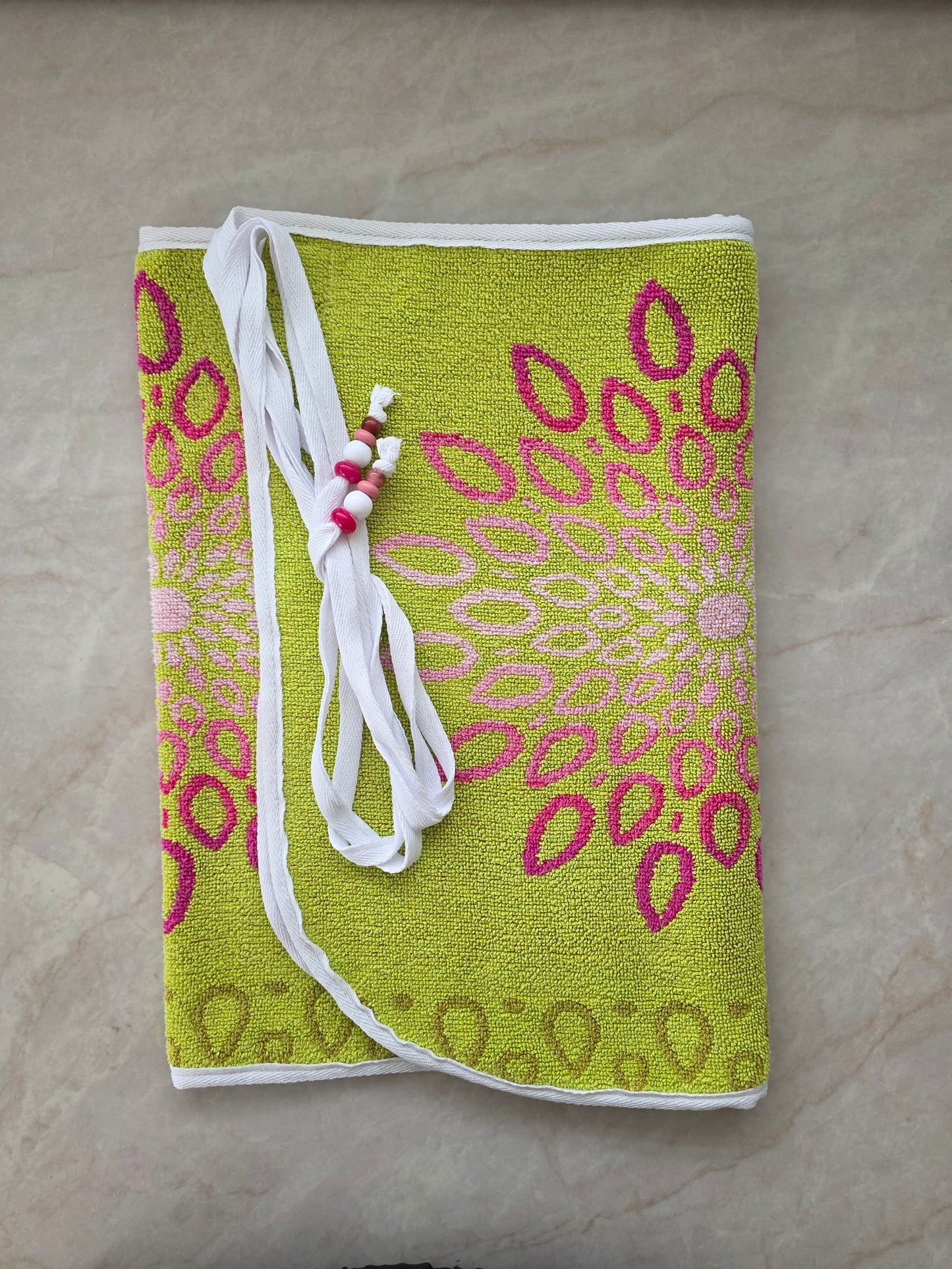 Vintage Sol towel wrap- Adult REVERSIBLE