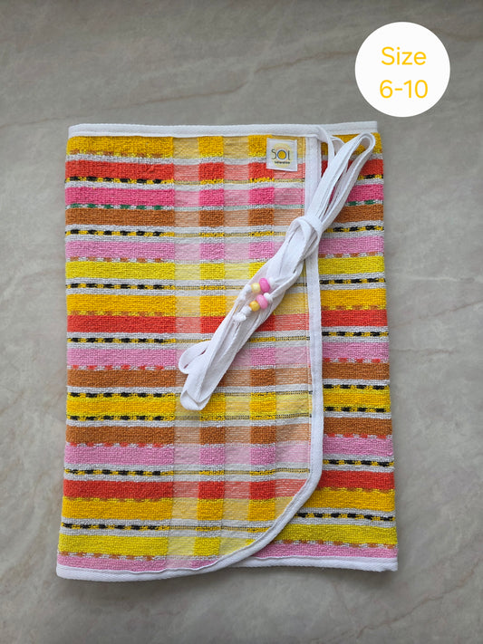 Vintage Sol towel wrap- Adult