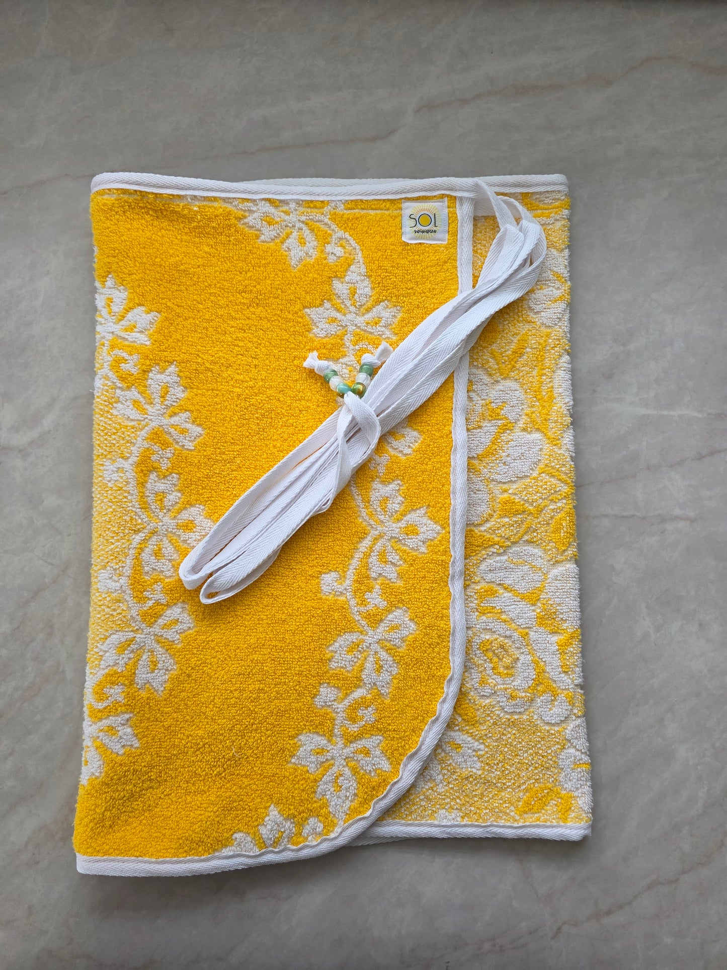 Vintage Sol towel wrap- Adult