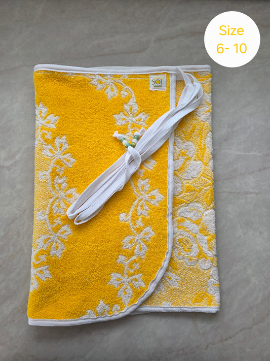 Vintage Sol towel wrap- Adult