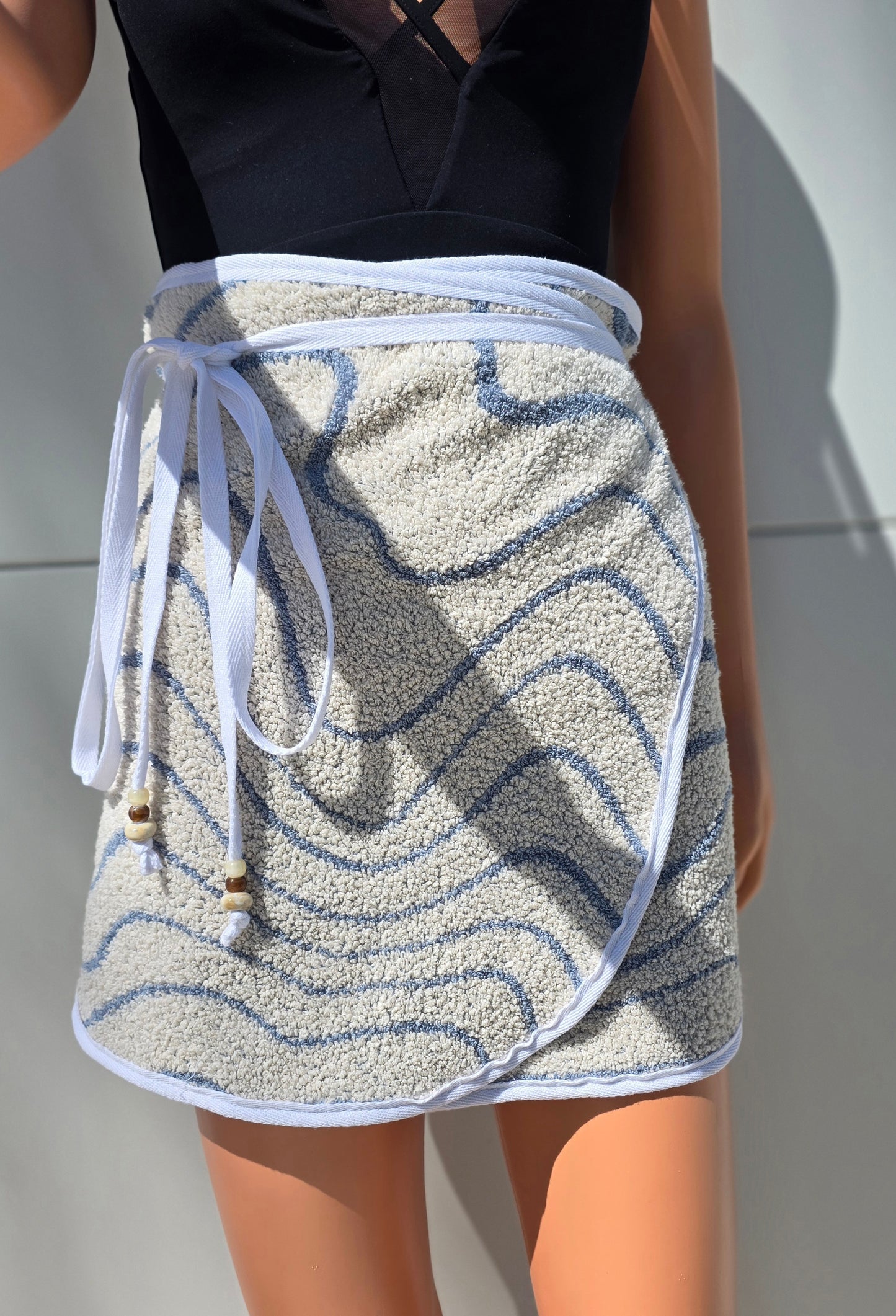 Vintage Sol towel wrap- Adult REVERSIBLE